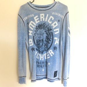 Men’s medium American Fighter long sleeve.